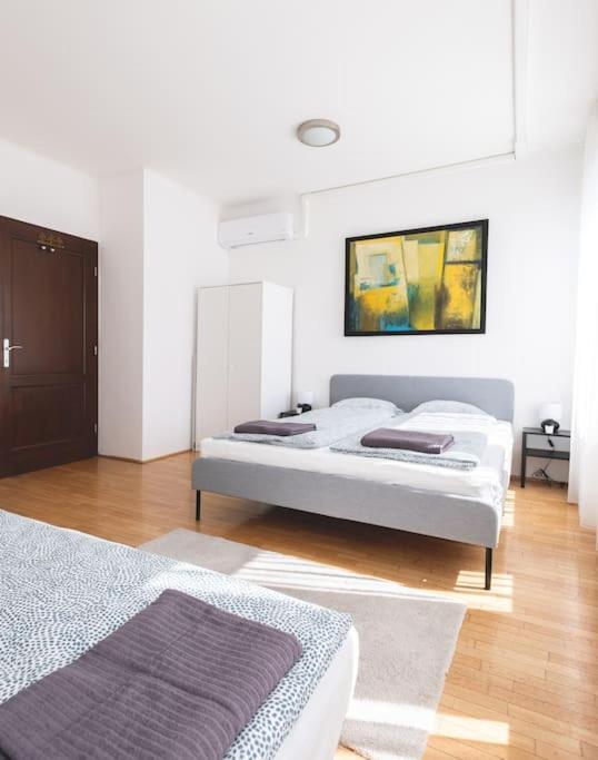 Appartement Bright Downtown Balcony Retreat à Budapest Extérieur photo